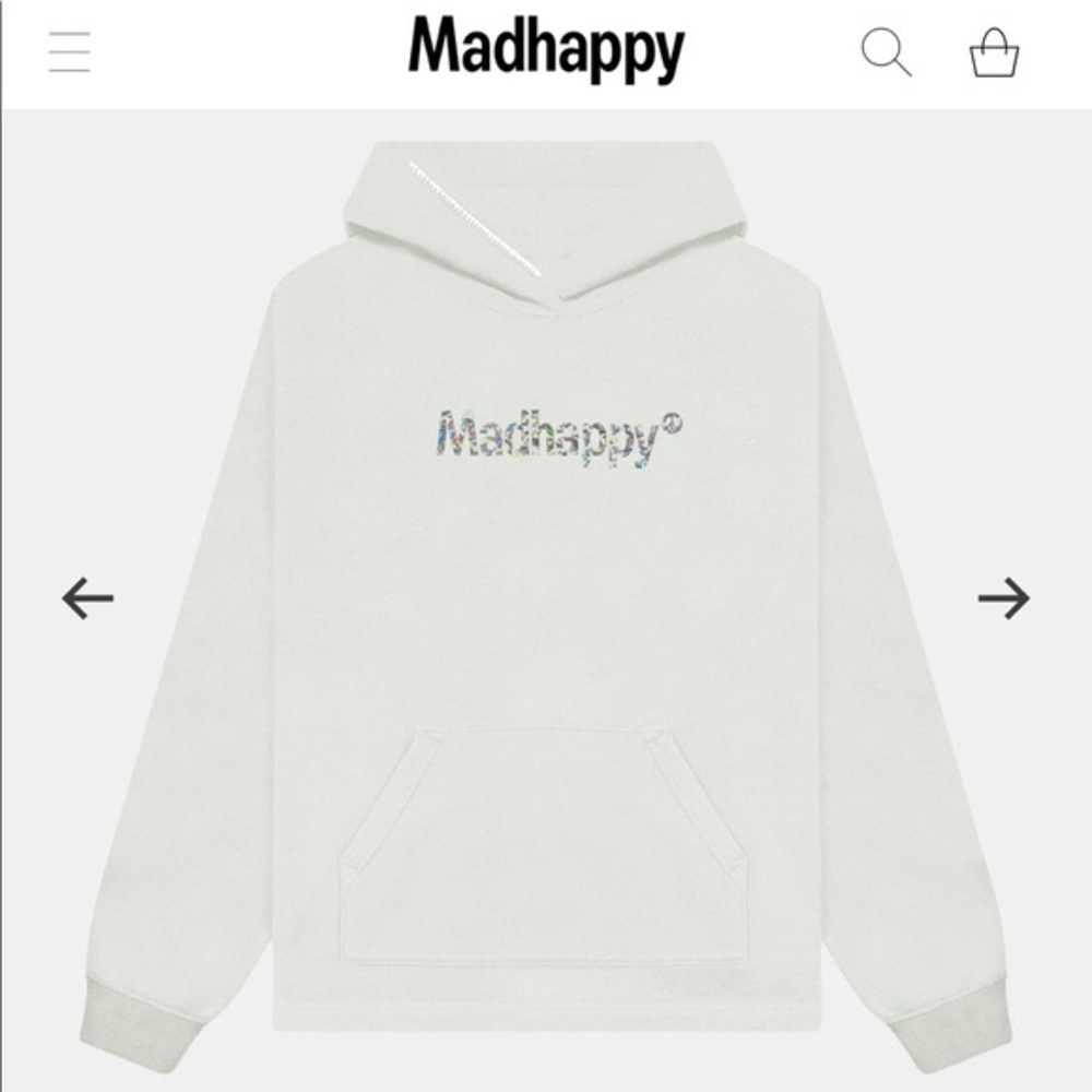 Madhappy Pastel Green Hoodie with Logo